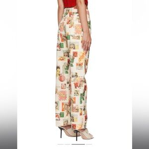 Reformation off-white comic jeans